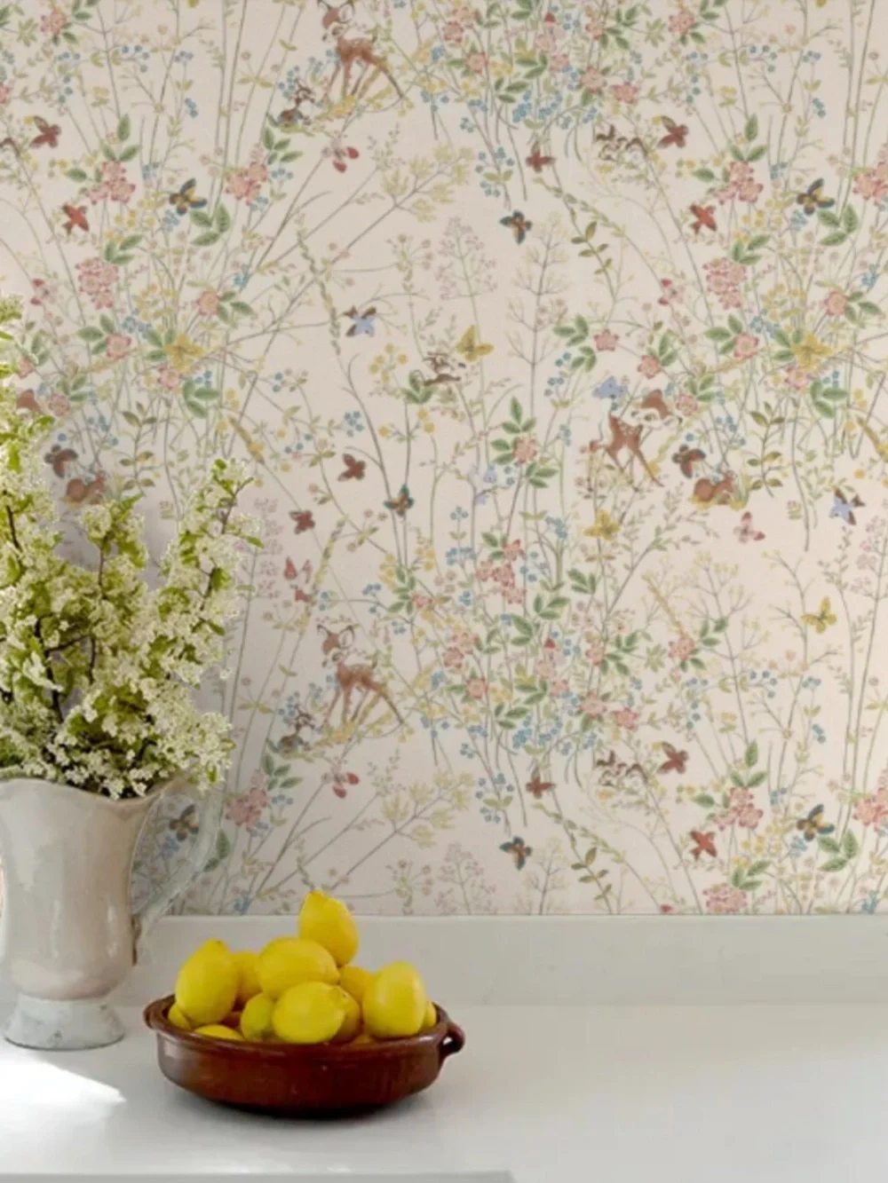 Disney x Sanderson Home Bambi woodland Wallpaper Roll - 7 square meters UNOPENED